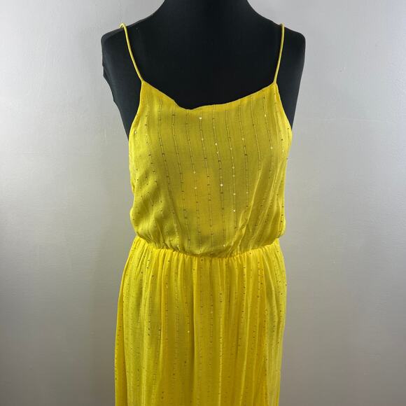 NEW Sundress Precieuse Yellow Spaghetti Strap Angelique Blouson Dress Size XS/S - Picture 6 of 9